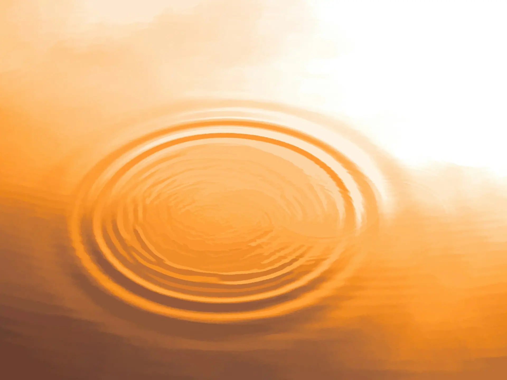 Gentle ripples on calm water.
